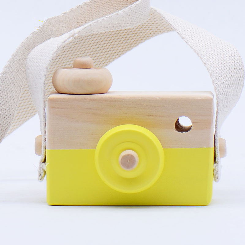 Cute Wooden Toys Camera Baby Kids - Nyaabs