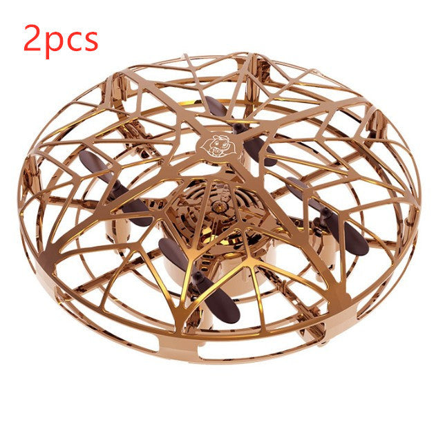 Flying Helicopter Mini Drone UFO RC Drone Infraed Induction - Nyaabs