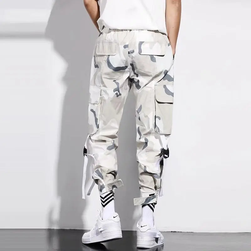 Thin Camouflage Overalls Men's Trendy Loose Multi-pocket Casual - Nyaabs