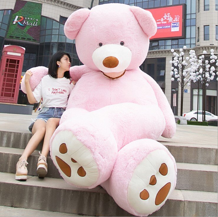 Giant Teddy Bear Plush Toy Huge  Soft Toys  Leather Shell - Nyaabs