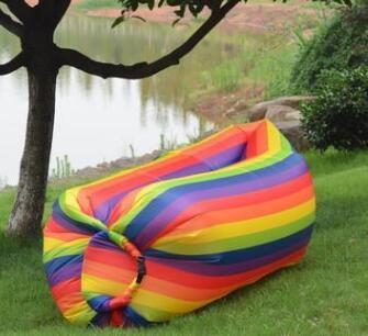 Inflatable Sofa Lazy Bag Camping Air Bed Lounger - Nyaabs