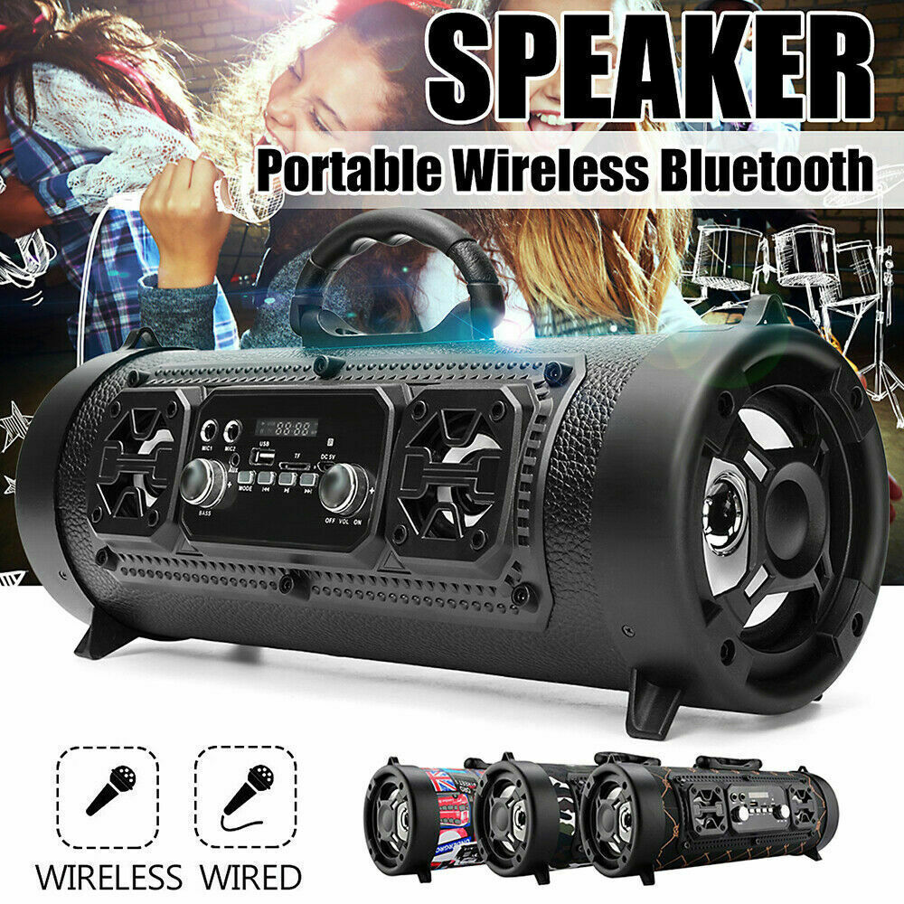 High-power Portable Waterproof Wireless Bluetooth Speaker - Nyaabs