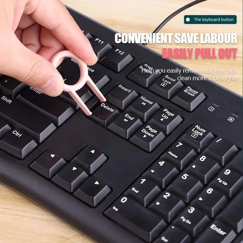 Multifunctional Bluetooth Headset Cleaning Pen Set Keyboard Cleaner Cleaning Tools Cleaner Keycap Puller Kit - Nyaabs