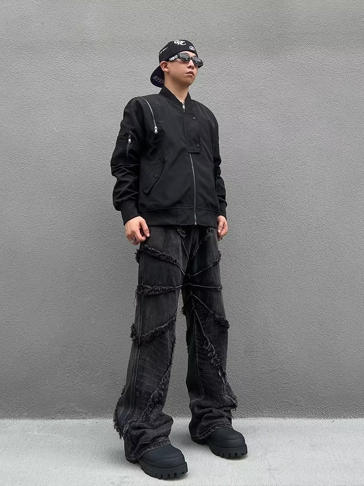 Men's All-matching Loose Casual Straight-leg Trousers - Nyaabs