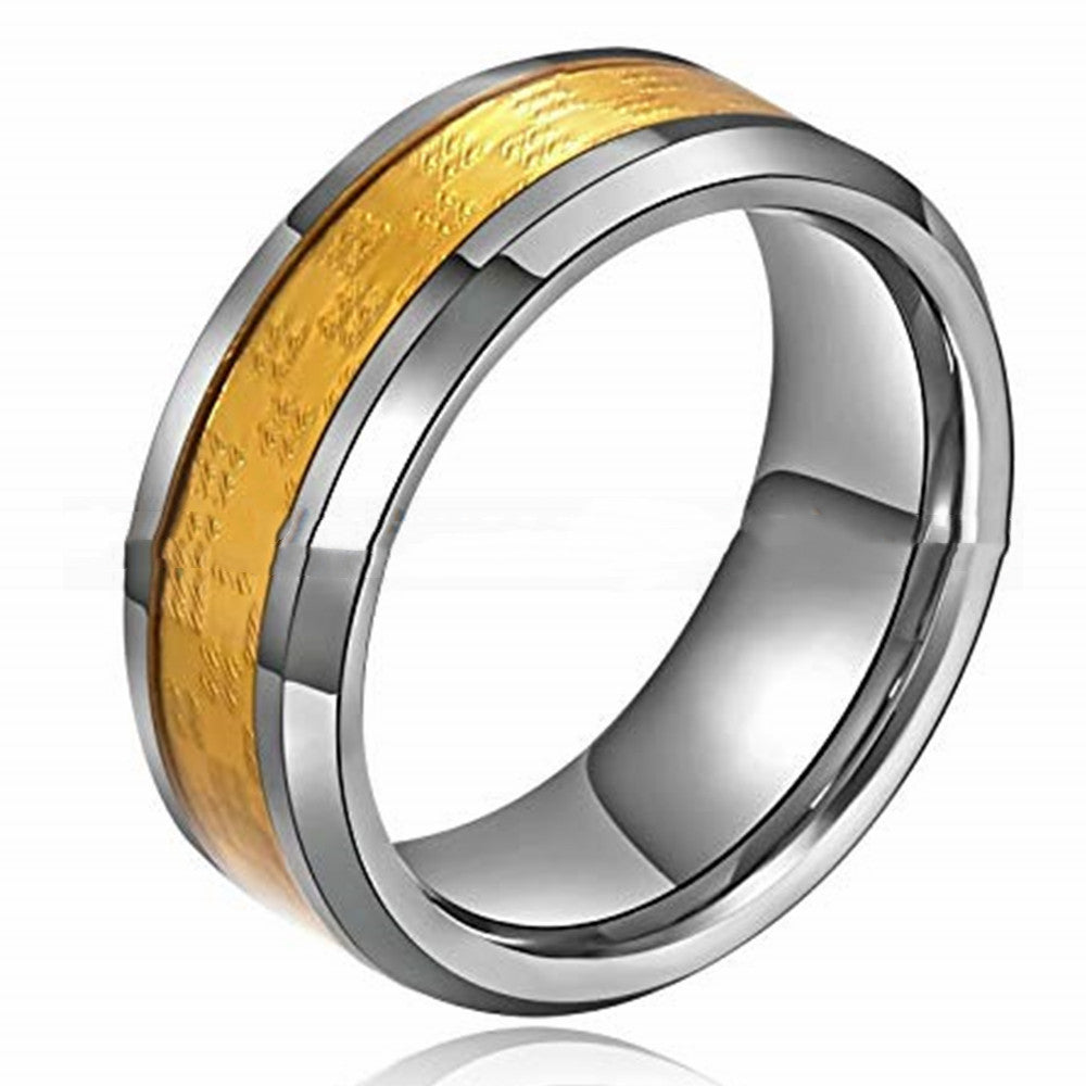 Fashion Tungsten Ring Kimber Men - Nyaabs