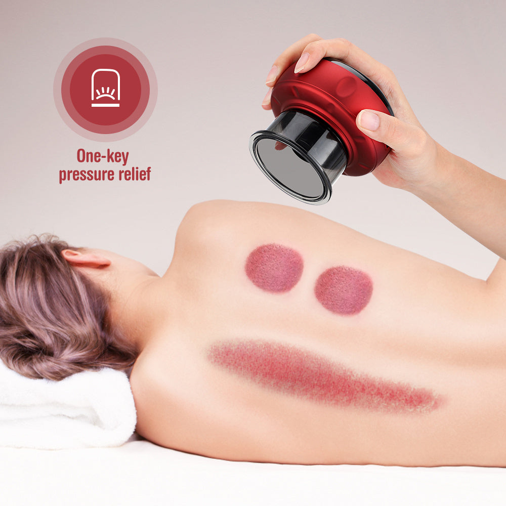 Electric Vacuum Cupping Massage Body Cups Anti-Cellulite Therapy Massager For Body Electric Guasha Scraping Fat Burning Slimming nyaabs.com