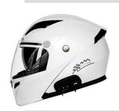 Motorcycle Bluetooth Helmet Motorcycle Helmet Comes with FM - Nyaabs