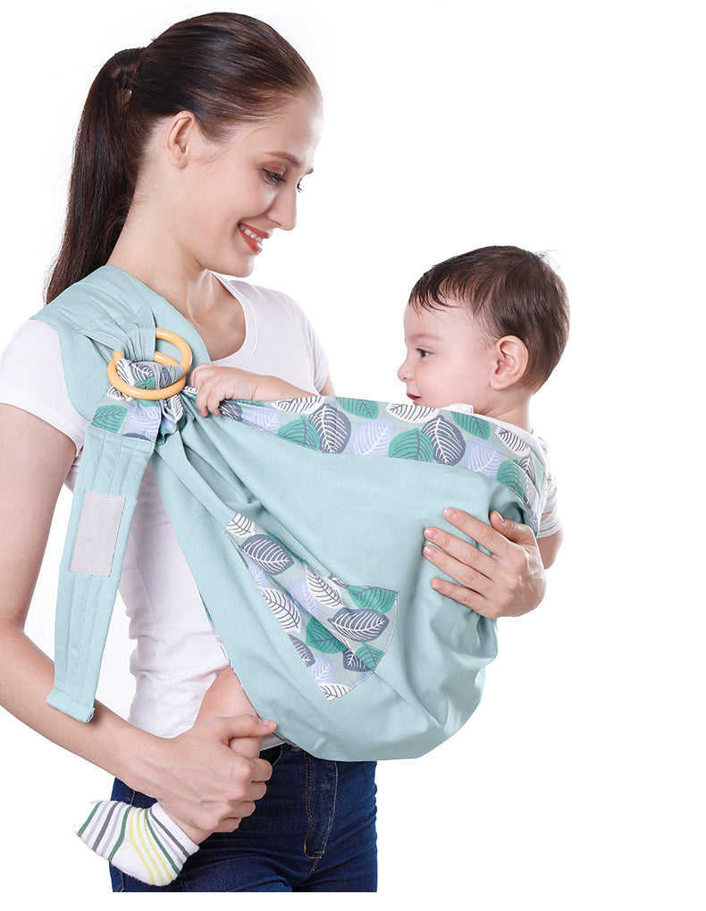 Baby Wrap Carrier Sling Adjustable Infant Comfortable Nursing Cover Soft Breathable Breastfeeding Carrier - Nyaabs