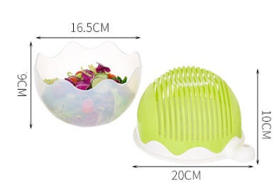 Creative Salad Cutter Fruit and Vegetable Cutter nyaabs.com