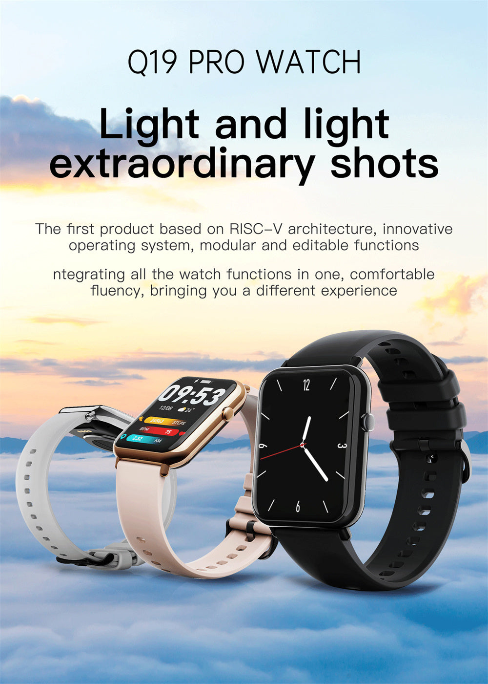 Smart waterproof watch - Nyaabs