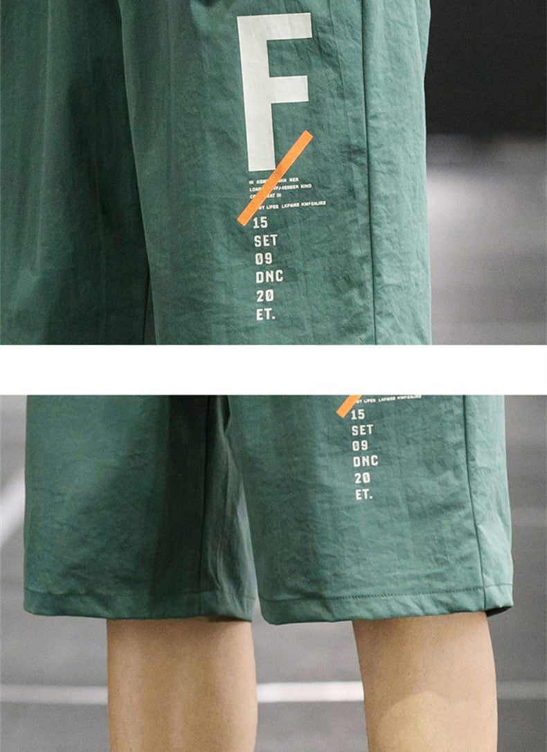 Sports Shorts Men's Summer Thin Trend Outer Wear - Nyaabs