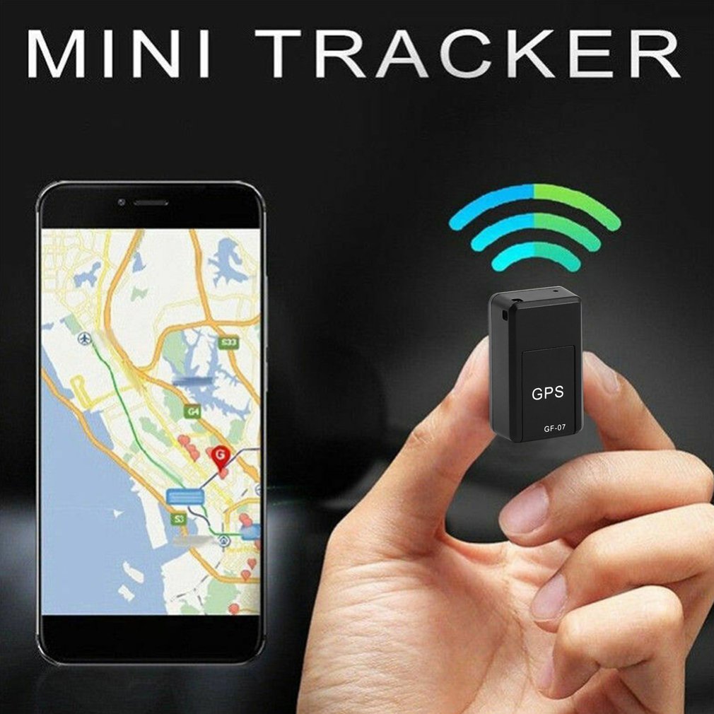 Car Tracker Magnetic Mini Car Tracker GPS Real Time Tracking Locator Device Recordable Anti-lost Rechargeable Locator - Nyaabs