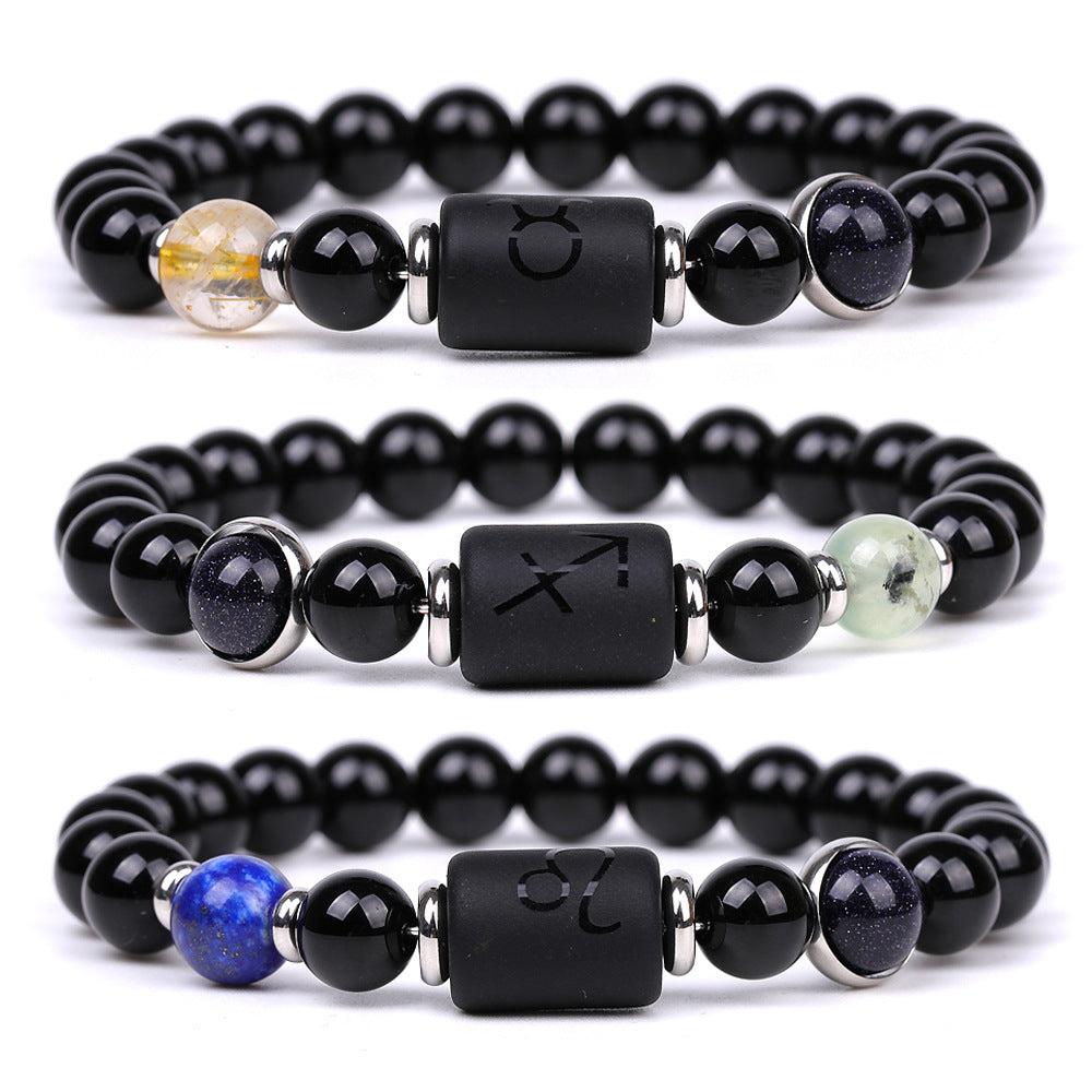 Fashion Twelve Constellations Bracelets Men - Nyaabs