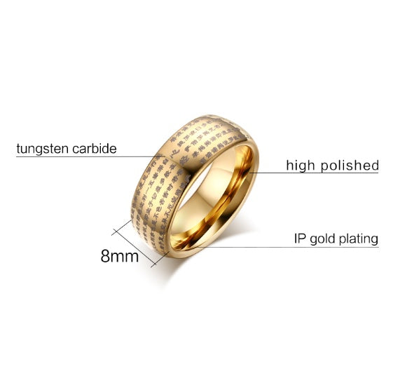 Unique Men Women Dome Rings - Nyaabs