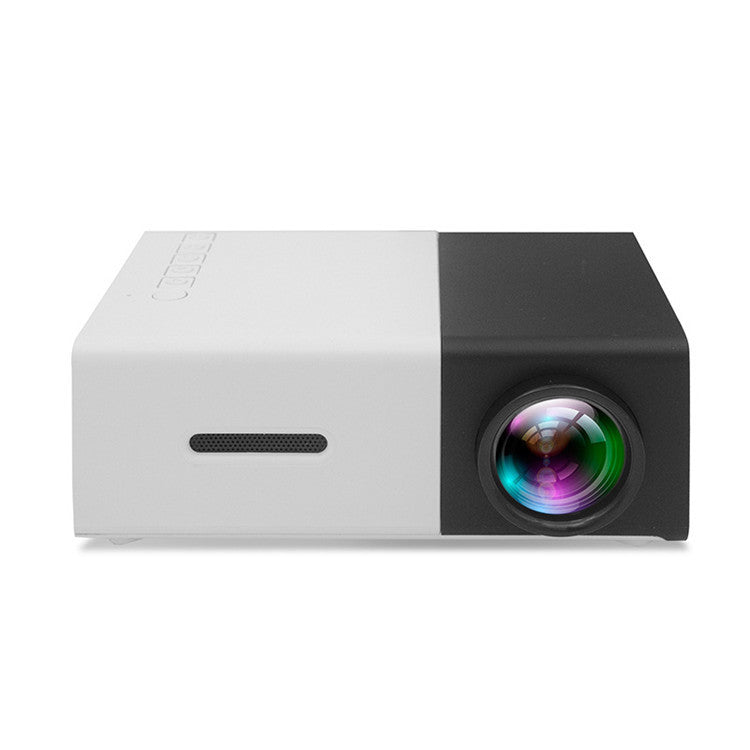 Portable Projector 3D Hd Led Home Theater Cinema HDMI-compatible Usb Audio Projector Yg300 Mini Projector - Nyaabs