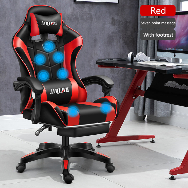 Men's Computer Home Comfort Ergonomic Dormitory Gaming Seat Swivel Chair nyaabs.com