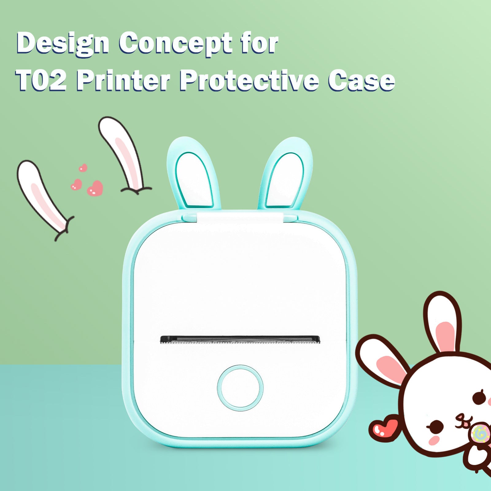 Mini Photo Portable Printer Silicone Case - Nyaabs