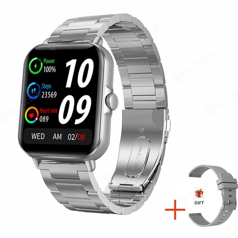 L21 Bluetooth Call Smart Watch Color Screen Voice Assistant - Nyaabs