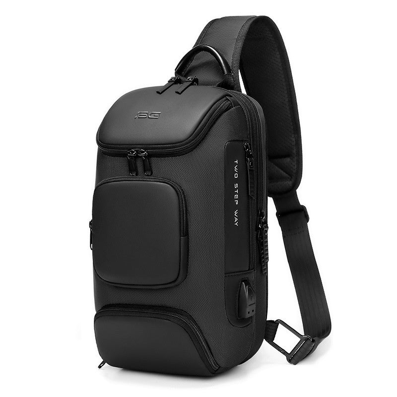 Mechanical Style Shoulder Bag Men's Business Convenience nyaabs.com