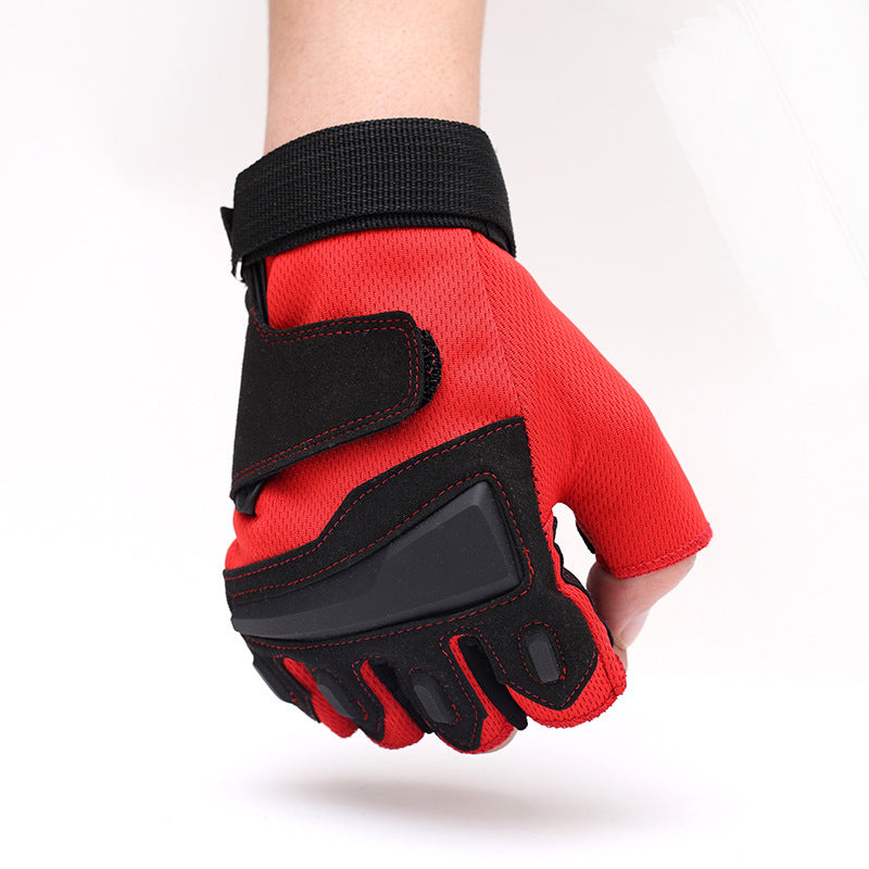 Male Fashion Casual Sports Shock-absorbing And Wear-resistant Gloves - Nyaabs