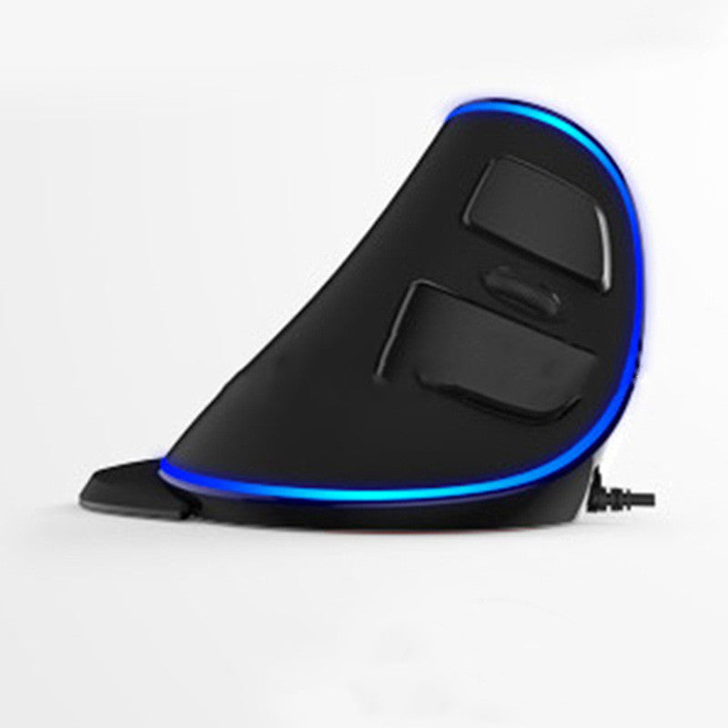 Vertical Ergonomic Snail RGB Anti-Mouse Hand Wired Mouse nyaabs.com