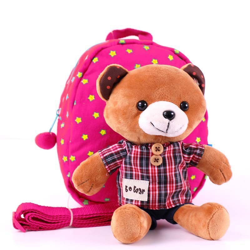 New Cute Anti-Lost Children Cartoon Schoolbag - Nyaabs