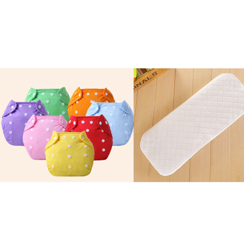 Increase diaper pants washable diapers can adjust the baby can pull pants pants waterproof waterproof diapers pants - Nyaabs