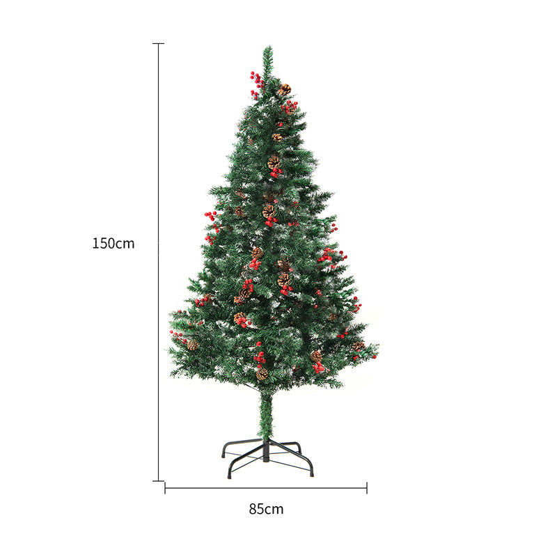 Christmas Tree PVC Artificial Snow Christmas Tree Mall Window Decoration Tree Cedar Christmas Tree Christmas Decoration Supplies nyaabs.com