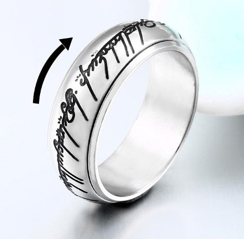 Stainless Steel Vacuum Electroplated Ring For Men - Nyaabs