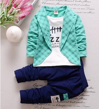 toddler baby clothes children suit 0-3 years old suit + pants children's sportswear boys girls children's clothing brand - Nyaabs