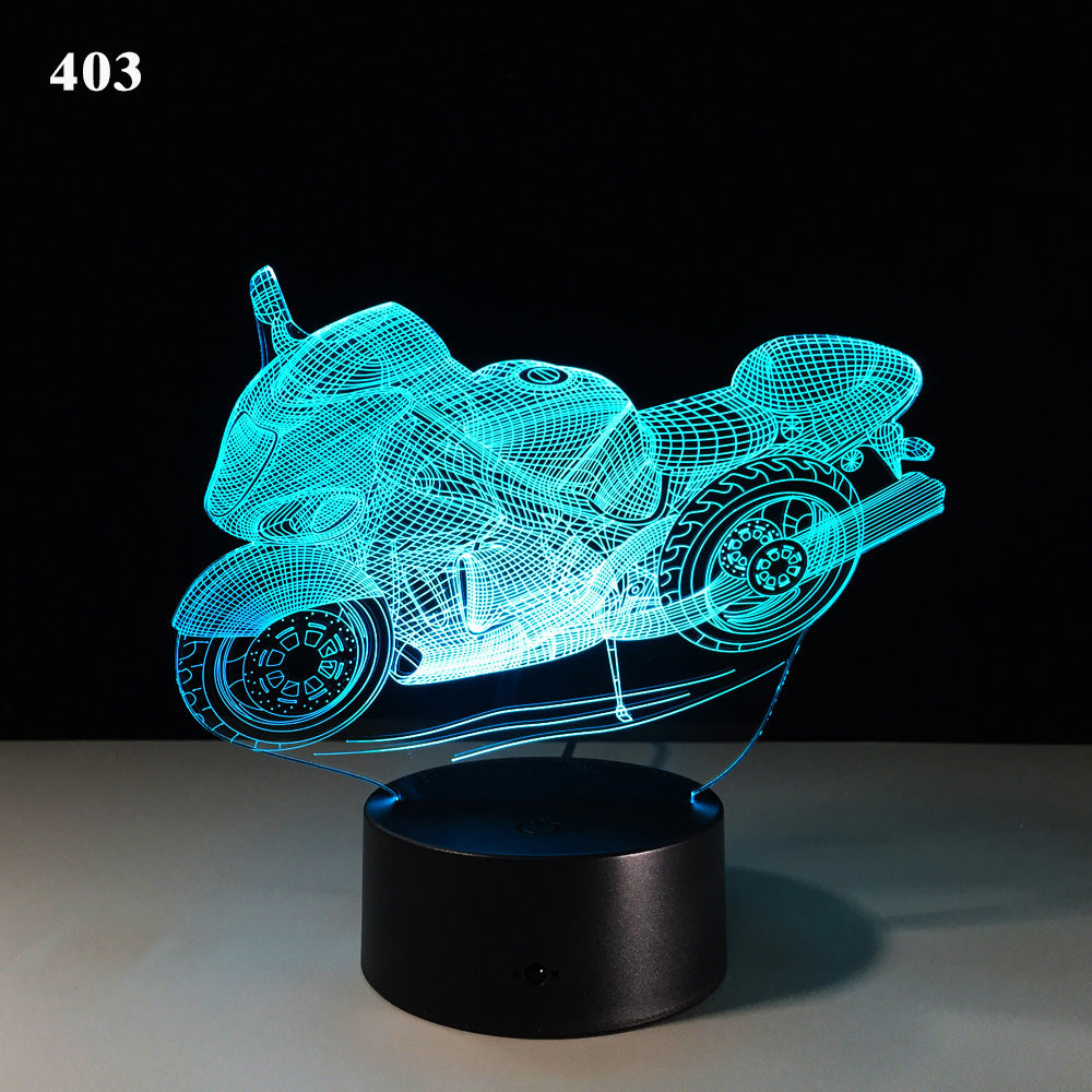 Motorcycle led desk lamp - Nyaabs