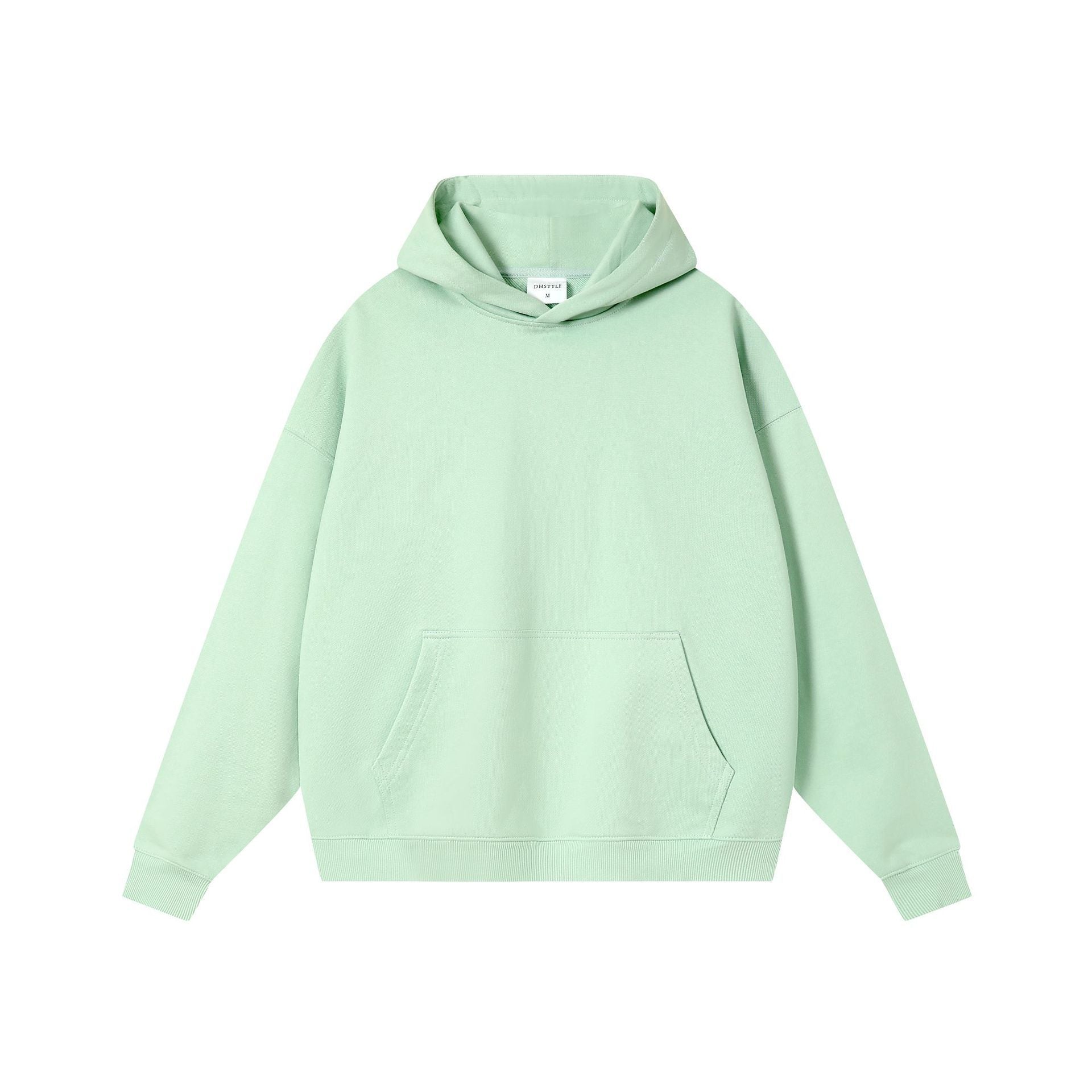 Drop Shoulder Hooded Pullover Men's Autumn And Winter Hoodie - Nyaabs