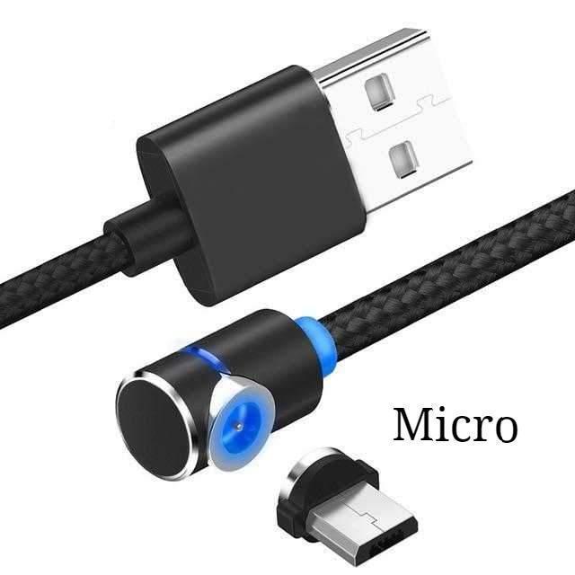 Magnetic Cable LED Magnet Charger Cable USB Cable & USB Type-C USB C - Nyaabs