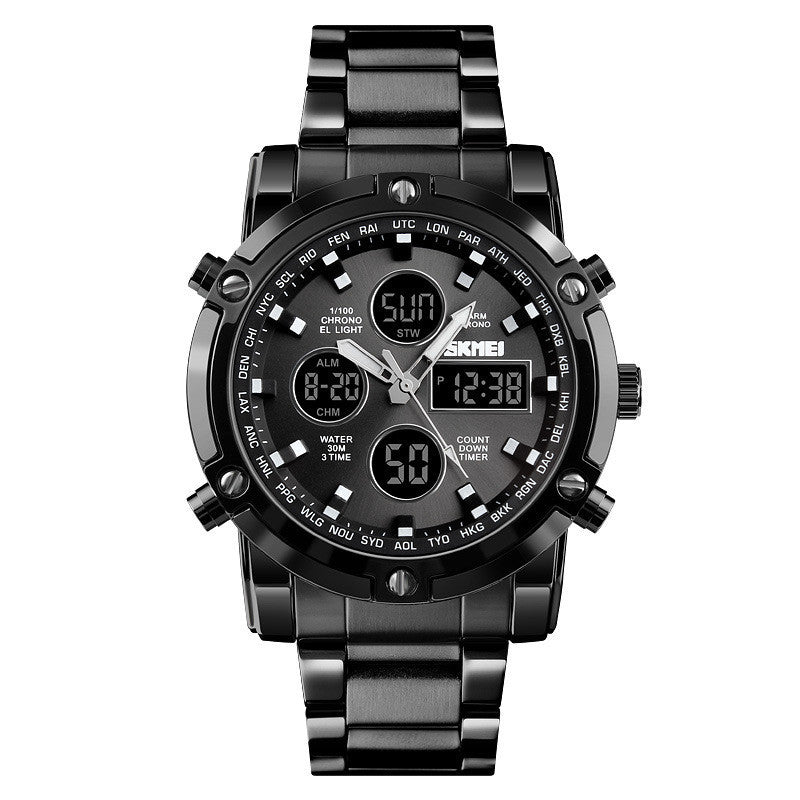 Men's dual movement watch - Nyaabs