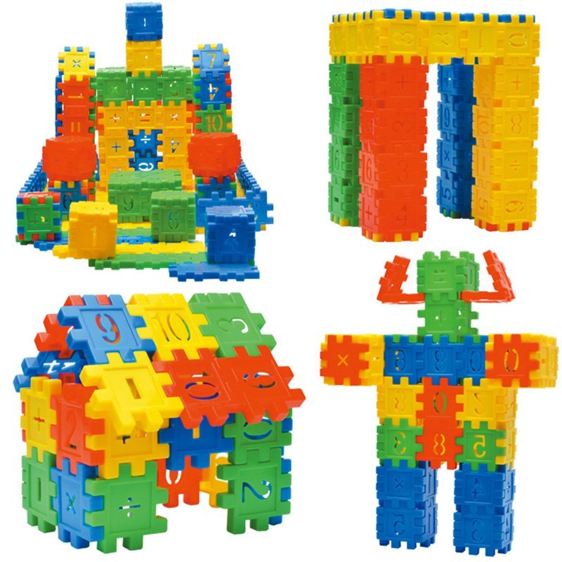 110pcs Set DIY Lepin Building Blocks Baby Boys And Girls 3D Blocks Funny Educational Mosaic Toys For Children Kids Block Toys - Nyaabs