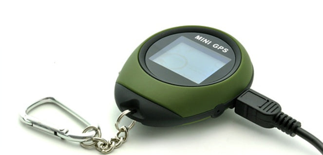 MINI GPS multi-function locator road search treasure outdoor climbing GPS tracker mini handheld GPS positioning - Nyaabs