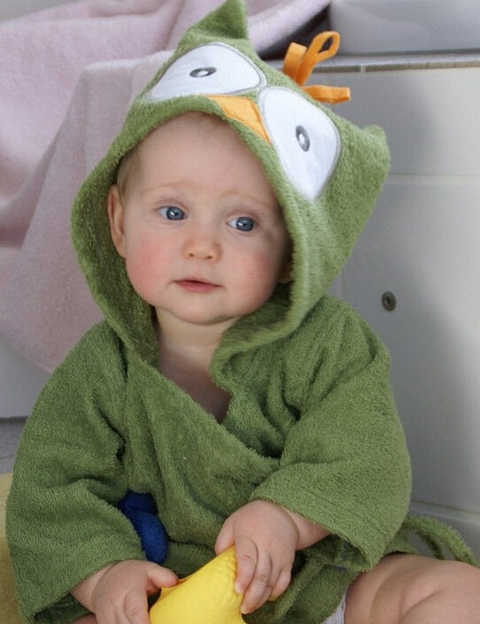 Cartoon Cute Animal Modeling Baby Bath Towels Baby Bathrobes Cotton Children's Bathrobes Baby Hooded - Nyaabs