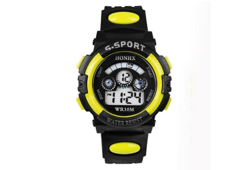 Student electronic watch Multifunctional waterproof LED luminous sports watch - Nyaabs