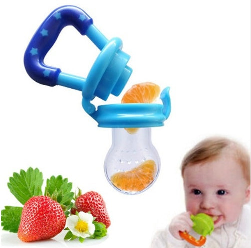 New Baby Silicone Pacifier, Encapsulated To Soothe Complementary Food Feeding Artifact - Nyaabs