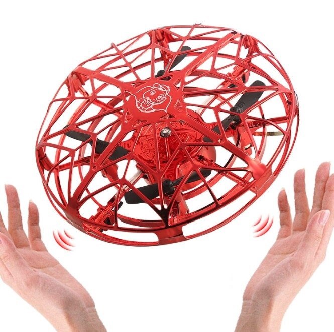 Flying Helicopter Mini Drone UFO RC Drone Infraed Induction - Nyaabs