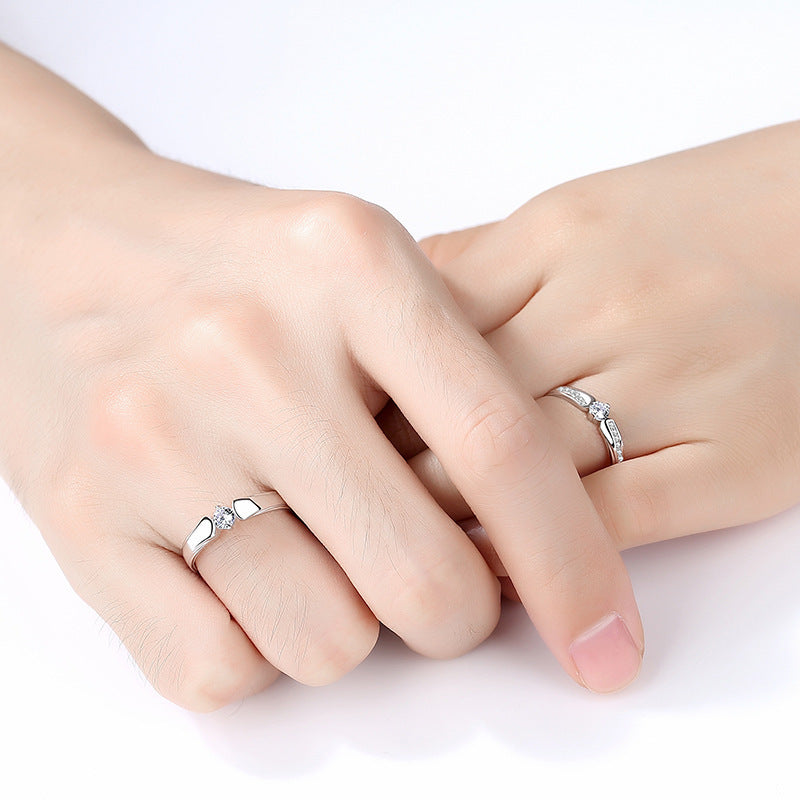 Couple Rings For Men And Women, A Pair Of  Ring For Men And Women - Nyaabs