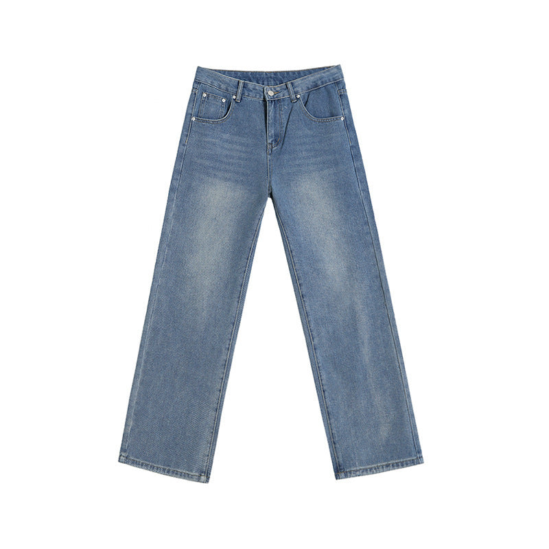 Fashion Personality Retro Washed Jeans Men - Nyaabs