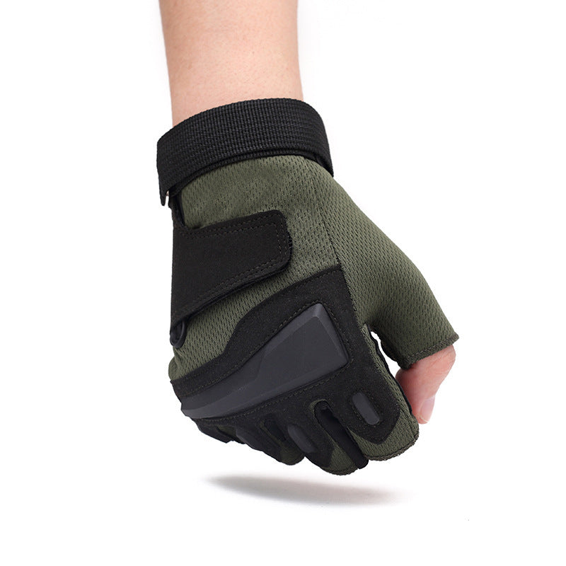 Male Fashion Casual Sports Shock-absorbing And Wear-resistant Gloves - Nyaabs