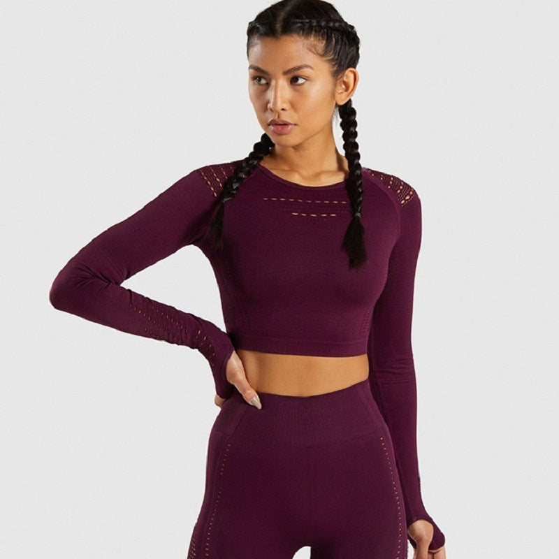 Quick-drying sports seamless yoga wear - Nyaabs