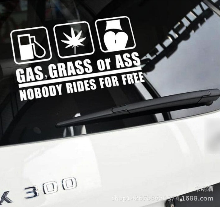 Reflective car sticker - Nyaabs