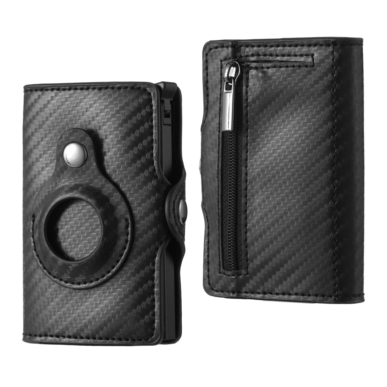 Men's Wallet Tracker Card Clamp Metal Card Holder - Nyaabs