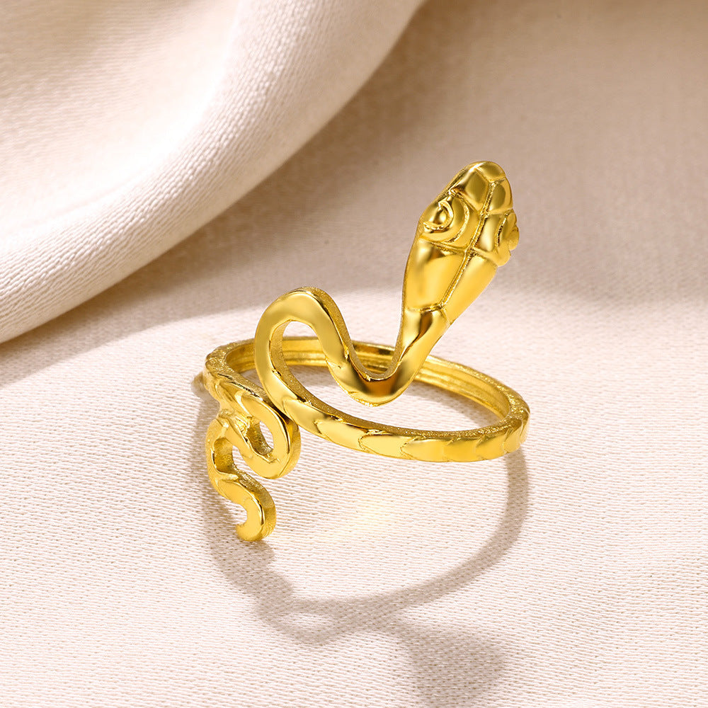 New Snake Ring Men And Women Ring - Nyaabs