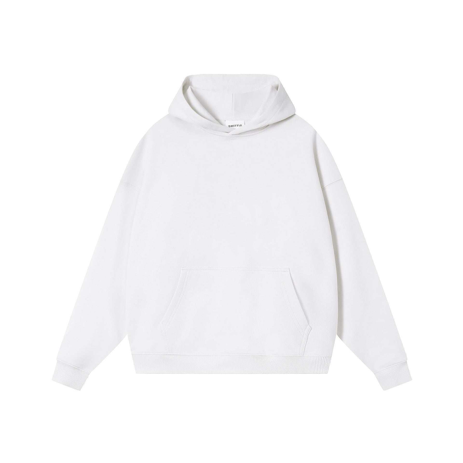 Drop Shoulder Hooded Pullover Men's Autumn And Winter Hoodie - Nyaabs