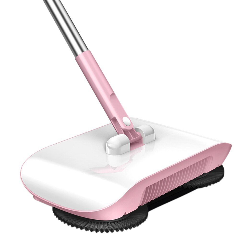 Hand Push Sweeper Household Broom Dustpan Mop Floor All-in-one Machine Gift Mop Sweeper - Nyaabs