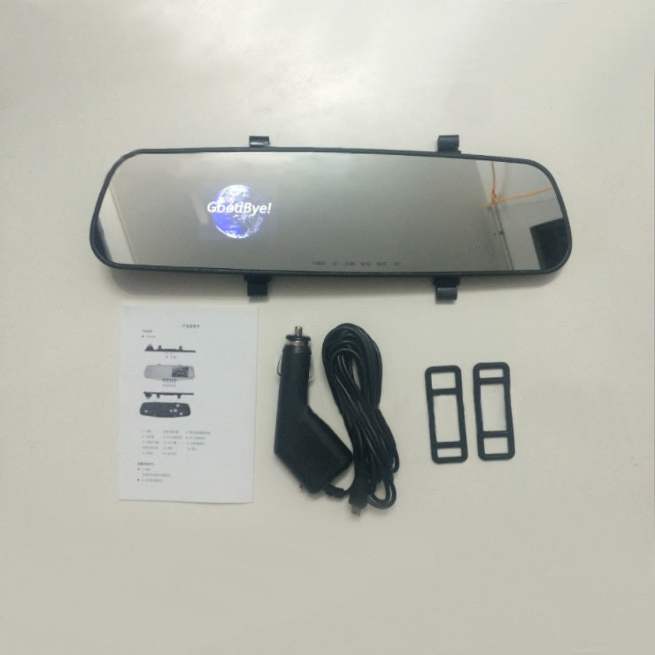 1080P HD Rearview Mirror Driving Recorder - Nyaabs